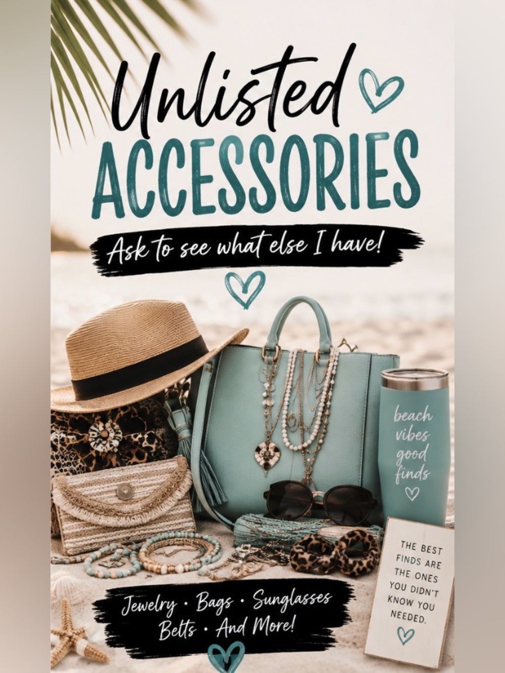 Unlisted accessories as is
